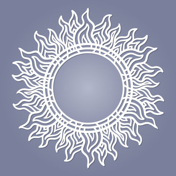 Laser Cut Template Sun Images – Browse 1,036 Stock Photos, Vectors, and ...