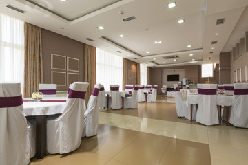 Hotel restaurant interior