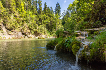 Die Ammerschlucht am Schleierfall