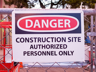Construction Site Sign