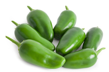 jalapeños Chili Peppers or Mexican chili peppers