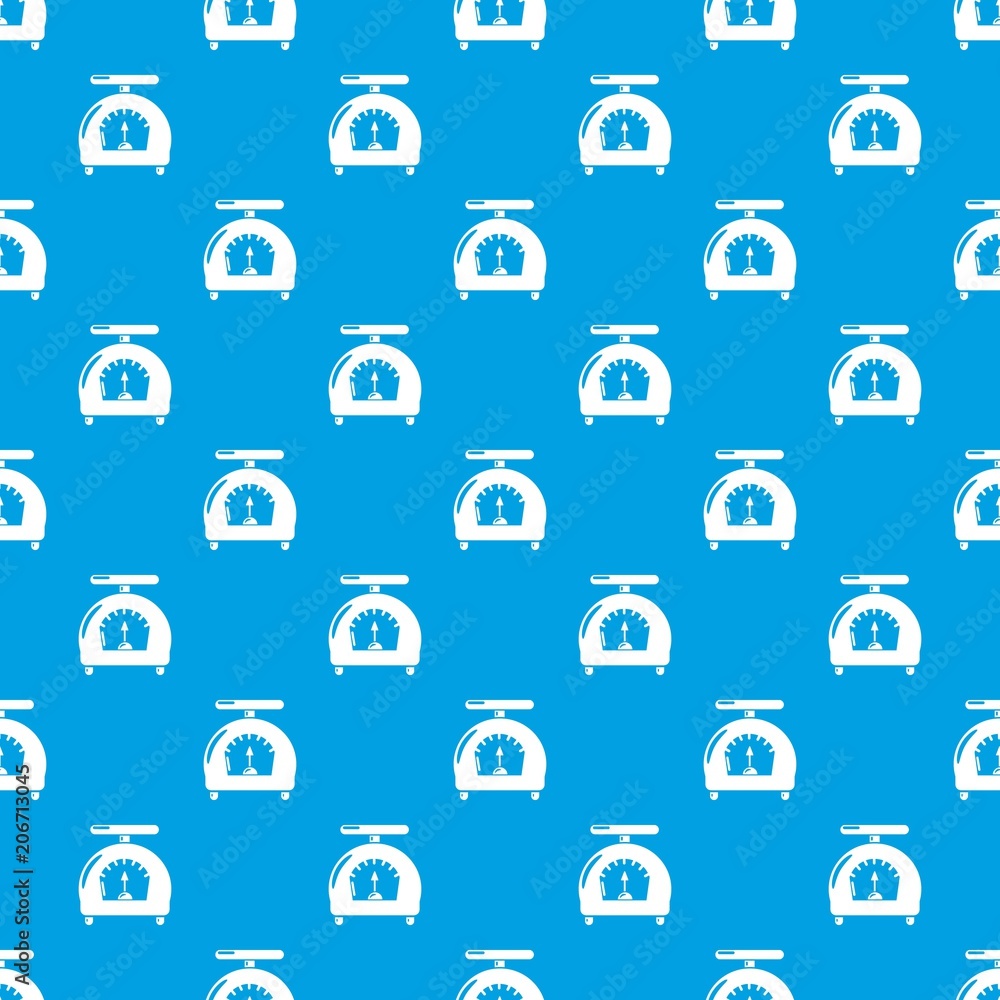 Poster scale pattern vector seamless blue repeat for any use
