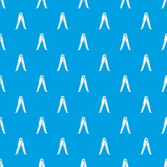 Plastic compasse pattern vector seamless blue repeat for any use