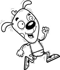 Cartoon Dog Running