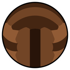 Isolated soccer ball icon