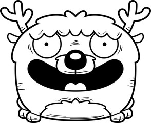 Cartoon Deer Smiling
