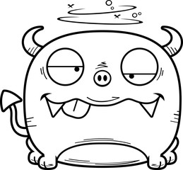 Obraz premium Drunk Little Devil