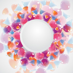 Background with place for text.