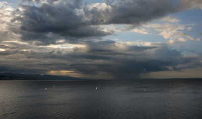 Summer Storm at the Sea