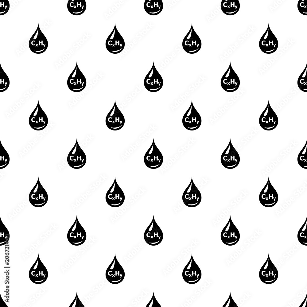 Poster drop oil pattern vector seamless repeating for any web design