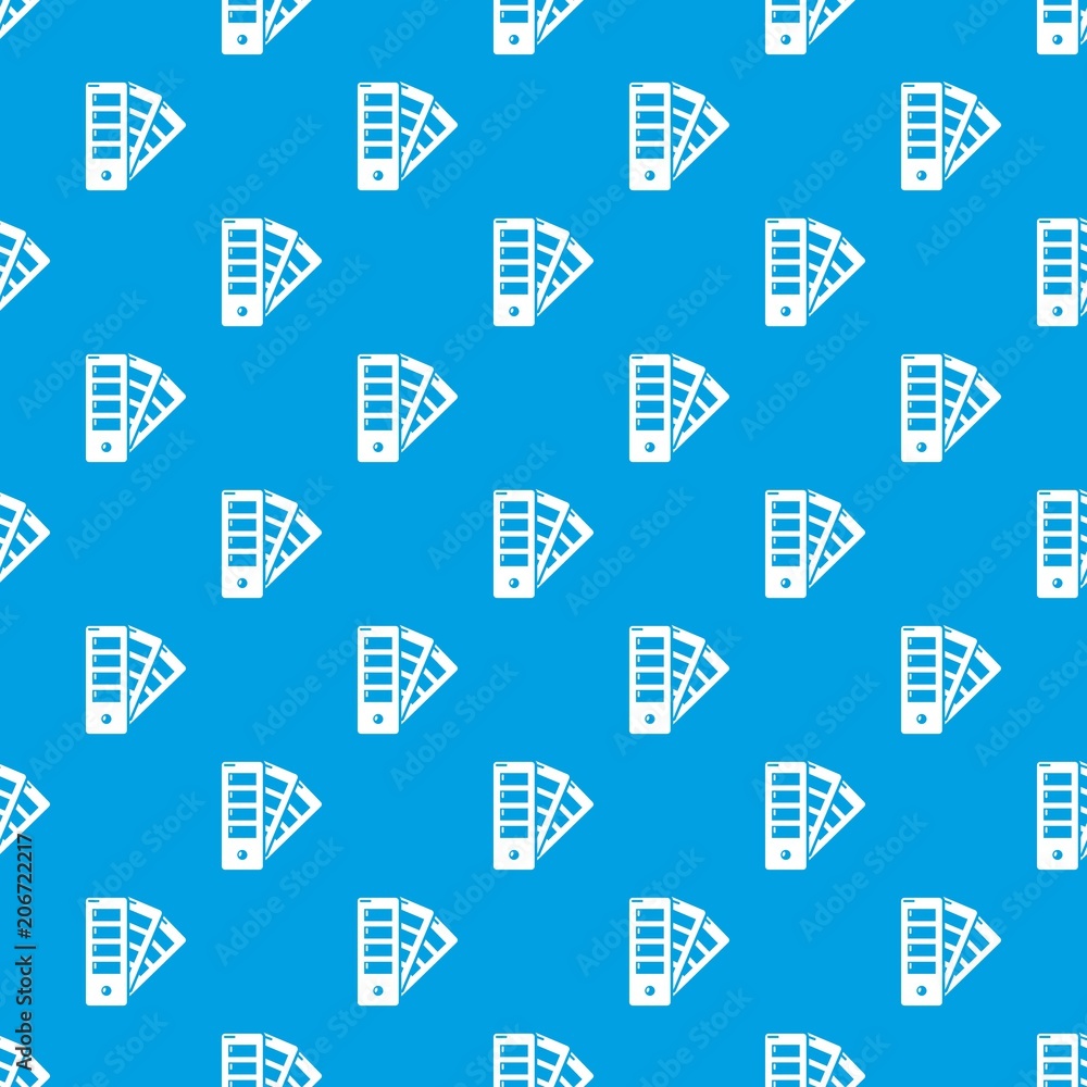 Poster palette guide pattern vector seamless blue repeat for any use