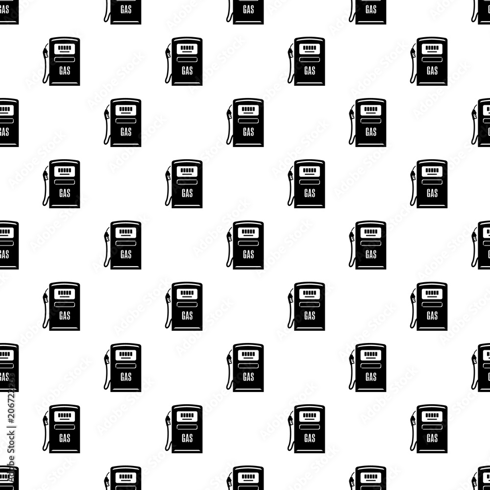Poster gas column pattern vector seamless repeating for any web design