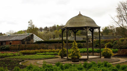 The gardens of Pollok House, a grand country manor in the heart of Glasgow.