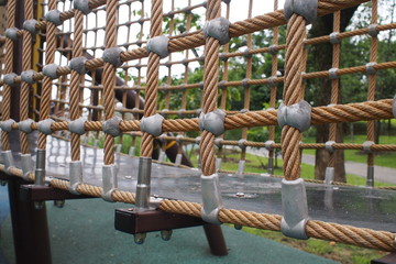 Playground nylon compound wire rope