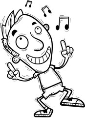 Cartoon Man Dancing