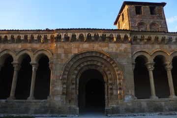 Fototapeta na wymiar Sotosalbos, pueblo de España, en la provincia de Segovia, comunidad autónoma de Castilla y León.