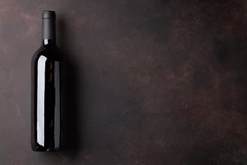 Photo sur Plexiglas Vin bouteille de vin rouge