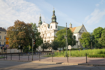 historical church in the Krakow