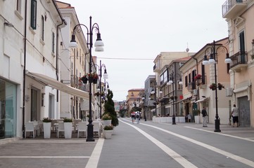 Obraz premium street on city