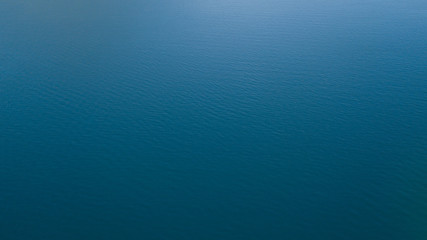 aerial view of clear sea water