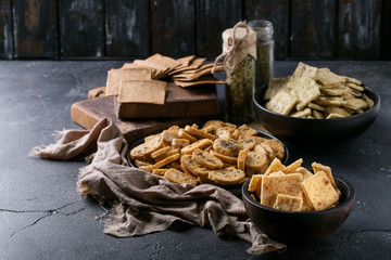 Assortment of snacks