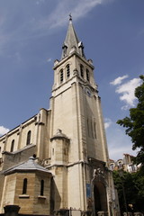 Fototapeta na wymiar Eglise Saint Lambert de Vaugirard à Paris
