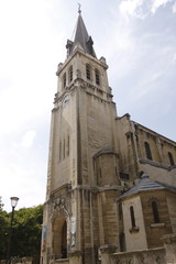 Fototapeta na wymiar Eglise Saint Jean Baptiste de la Salle à Paris