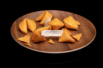 fortune cookie asks what is more important your goals or others?