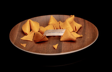 fortune cookie says to you that a new romance is in your future