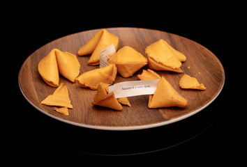 fortune cookie says that success is a sport