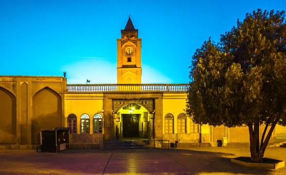 Entry gate of Vank Cathedral in Isfahan - Iran
