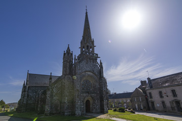 Fototapeta na wymiar Eglise Bretagne 