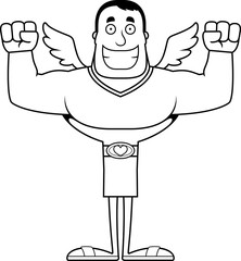 Cartoon Smiling Cupid