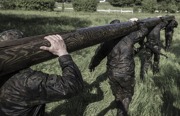 Special Forces military training for soldiers