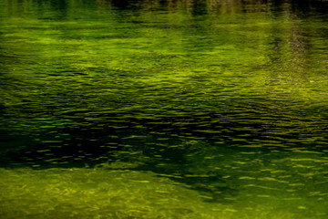 MERCED RIVER REFLECTIONS YOSEMITE NATIONAL PARK