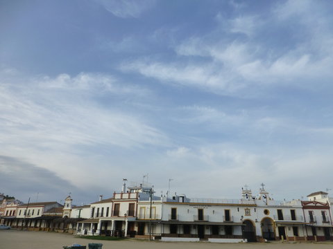 El Rocio, aldea de Ayamonte junto a Do&ntilde;ana en Huelva ( Andalucia, Espa&ntilde;a)