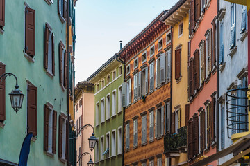 Altstadtgasse in Riva del Garda