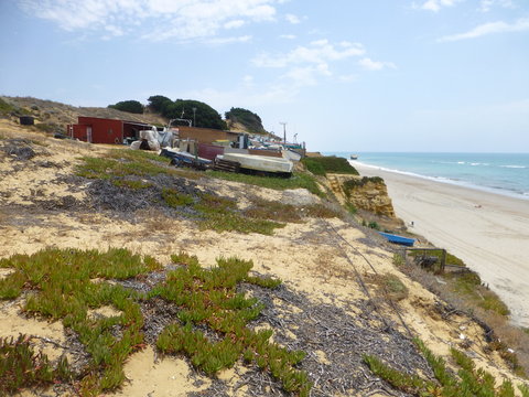 Matalascañas,localidad costera de Almonte en Huelva,en la Comunidad Autónoma de Andalucía, en España