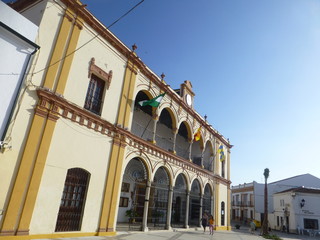 Moguer, localidad de Huelva en la comunidad autónoma de Andalucía (España) ciudad natal del...