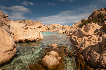 Beach life at Spiaggia Cala Coticcio