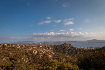 View from La Maddalena to Palau
