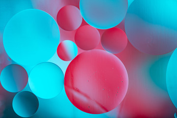 Blue and Pink Abstract