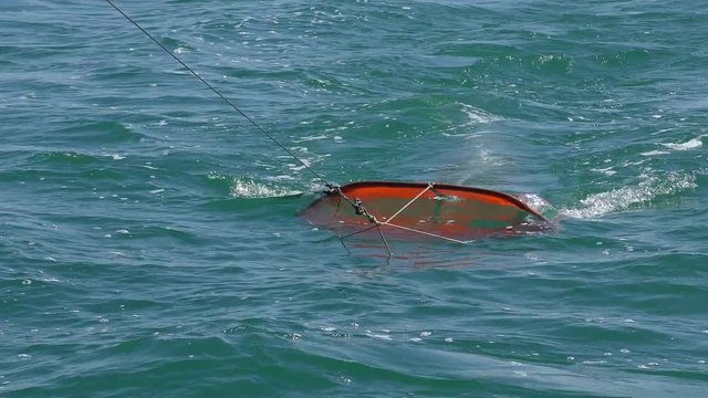 Marine Research: A neuston net is a trap for studying planktonic organisms inhabiting the upper layer of water.