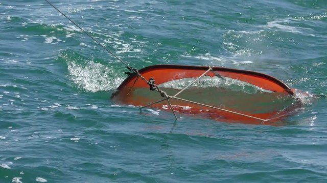Marine Research: A neuston net is a trap for studying planktonic organisms inhabiting the upper layer of water.