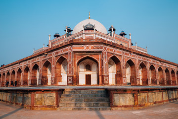 Humayun’s Tomb ancient ruins in Delhi, India