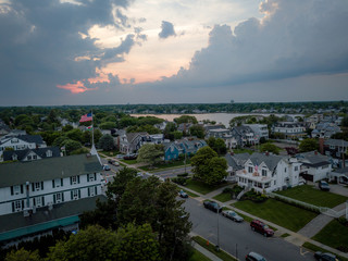 aerial of Seagirt/Spring Lake New Jersey