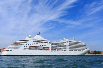 Small Luxury Cruise Ship in Venice