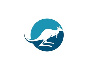 kangaroo Logo Template
