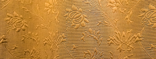 Background of a textured curtain