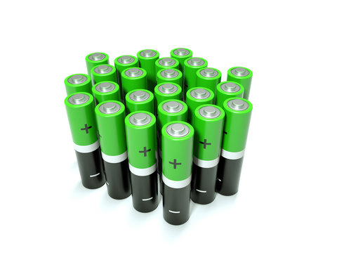 green battery AAA